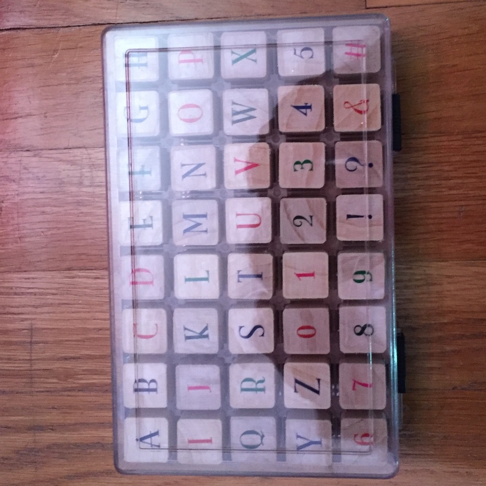 NIB Alphabet & Number Stamps